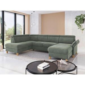 Sit & More SEDACIA SÚPRAVA, textil, tmavozelená vyobraziť