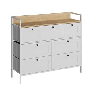 Vicco KOMODA Belaro biely 98 x 85 cm so 7 zásuvkami vyobraziť