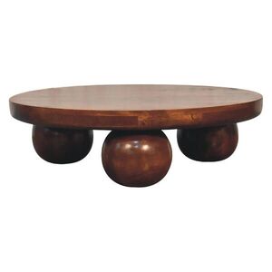 Artisan Furniture KONFERENČNÝ stolík Ball s kostanovou povrchovou úpravou vyobraziť