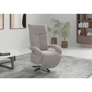 Sit & More RELAXAČNÉ KRESLO, textil, strieborná vyobraziť