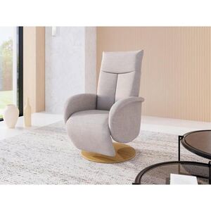 Sit & More RELAXAČNÉ KRESLO, textil, strieborná vyobraziť