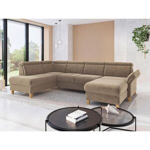 Sit & More SEDACIA SÚPRAVA, textil, svetlohnedá vyobraziť