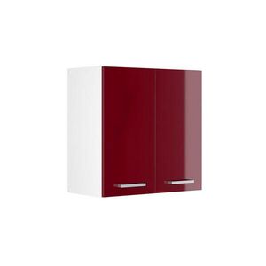 Vicco NÁSTENNÁ SKRINKA R-Line Bordeaux vysoký lesk 60 cm s dverami vyobraziť