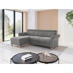 Sit & More ROHOVÁ SEDAČKA, textil, sivá vyobraziť