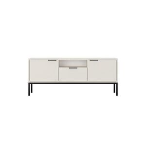 RAUMHIRSCH FURNITURE NÍZKA SKRÍŇKA Austin biela, čierna 33/56, 4/135 cm vyobraziť