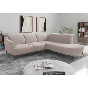 Sit & More ROHOVÁ SEDAČKA, textil, sivobéžová vyobraziť