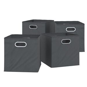 Vicco SKLADACÍ BOX 30X30 antracitová 30 x 30 cm Sada 4 ks vyobraziť