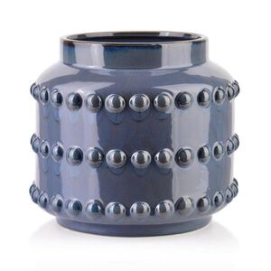 Mondex VÁZA Migliore Modrá 25/25/22, 5 cm keramika vyobraziť