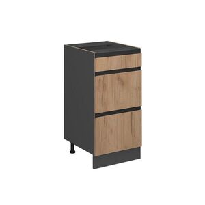 Vicco KUCHYNSKÁ SPODNÁ SKRINKA R-Line Dub Goldkraft 40 cm Tvar J, so zásuvkami, bez pracovnej dosky vyobraziť