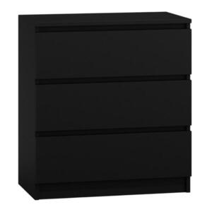 RAUMHIRSCH FURNITURE KOMODA Čierna 70/75/40 vyobraziť