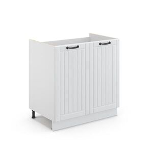 Vicco SPODNÁ SKRINKA POD DREZ Fame-Line Biely vidiecky dom 80 cm bez pracovnej dosky vyobraziť