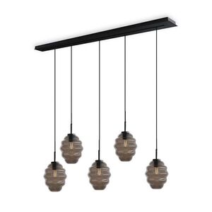 s.luce ECHOS jedálenská stolová lampa 5-plameňová 160cm vrchnák Ø 18cm vyobraziť