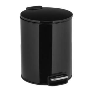 Relaxdays KÔŠ Čierny 5 l pedálový Softclose vyobraziť
