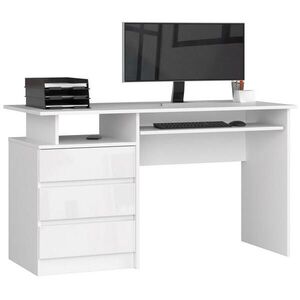 RAUMHIRSCH FURNITURE PÍSACÍ STÔL Biela 77/135/60 vyobraziť
