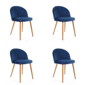 RAUMHIRSCH FURNITURE ČALÚNENÁ STOLIČKA Modrá 50/76/54 vyobraziť