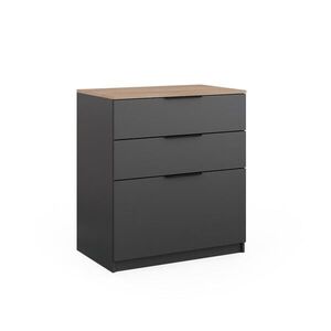Vicco PRÍBORNÍK Betti Anthracite/Sonoma 50 x 90 cm vyobraziť