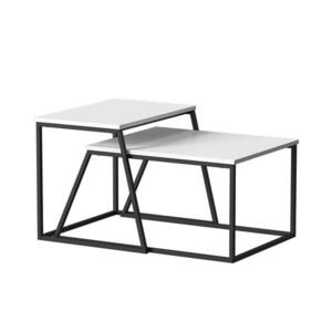 Vicco SÚPRAVA KONFERENČNÉHO STOLÍKA Myra Biela/čierna 60 x 50 cm 2 diely vyobraziť