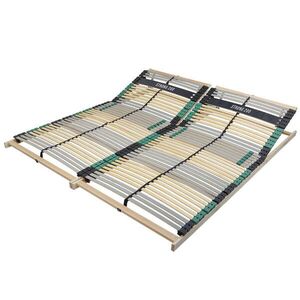 Sleepneo LAMELOVÝ rám SET 200x200 cm (2x 100x200 cm) – bukové drevo, 42 lamiel, nosnosť až 200 kg vyobraziť