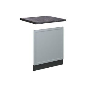Vicco PREDNÝ PANEL Fame-Line Svetlo modrošedá 60 cm , AP Antracit vyobraziť