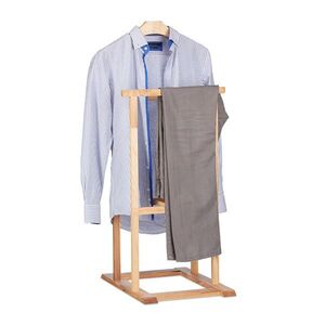 Relaxdays STOJAN Prírodná orechové drevo voľne stojaci 102 cm vyobraziť