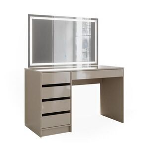 Vicco TOALETNÝ STOLÍK Sherry Greige vysoký lesk 120 cm so zrkadlom LED vyobraziť