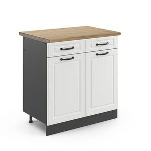 Vicco KUCHYNSKÁ SPODNÁ SKRINKA R-Line Biely vidiecky dom 80 cm , AP Oak vyobraziť