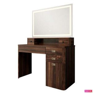 Vicco TOALETNÝ STOLÍK Neria Rustikálny dub 120 cm so zrkadlom LED vyobraziť