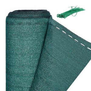 Relaxdays ZÁSTENA Tmavozelená HDPE 1, 2x6 m vyobraziť