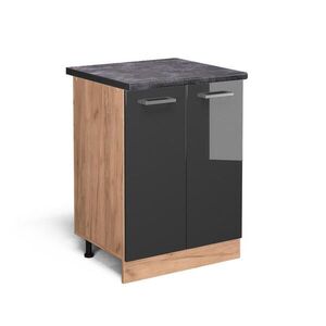 Vicco KUCHYNSKÁ SPODNÁ SKRINKA R-Line Antracit vysoký lesk 60 cm , AP Antracit vyobraziť