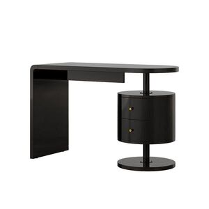 Vicco PRACOVNÝ STÔL Lara Čierny vysoký lesk 120 x 50 cm s 2 ovládačmi vyobraziť