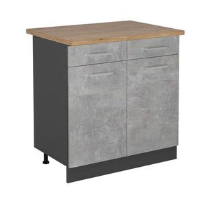 Vicco KUCHYNSKÁ SPODNÁ SKRINKA R-Line betón 80 cm , AP Oak vyobraziť