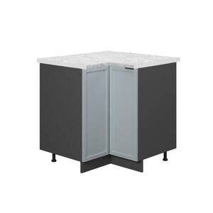 Vicco ROHOVÁ SPODNÁ SKRINKA Fame-Line Svetlo modrošedá 80.5 cm , AP Marble vyobraziť