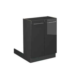 Vicco KUCHYNSKÝ OSTROV Fame-Line Antracit vysoký lesk 60 cm bez pracovnej dosky vyobraziť