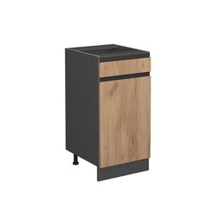 Vicco KUCHYNSKÁ SPODNÁ SKRINKA R-Line, Dub Goldkraft/antracitová, 40 cm AP mramor vyobraziť