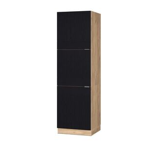 Vicco VYSOKÁ SKRIŇA Fame-Line, Čierny pruhovaný/Dub Goldkraft, 60 cm vyobraziť