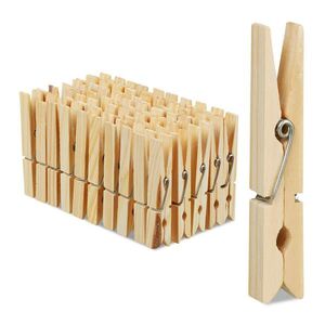 Relaxdays ŠTIPCE prírodné 100-ks-Set vyobraziť