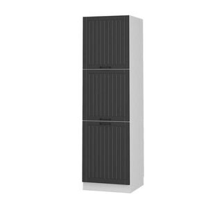 Vicco VYSOKÁ SKRIŇA Fame-Line, Tmavo-sivá/biely, 60 cm vyobraziť