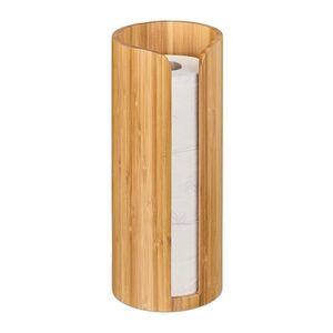 Relaxdays STOJAN Prírodná bambus na 3 rolky 33, 5x14, 5 cm vyobraziť
