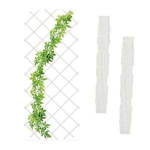 Relaxdays MREŽA biela 3er-Set rozťahovacia 180x90 cm vyobraziť