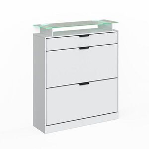 Vicco SKLÁPAČ TOPÁNOK Alex, biely, 89 x 105 cm s osvetlením LED vyobraziť