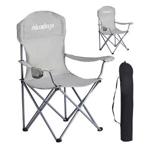 Relaxdays KRESLO Sivé 2-dielna súprava skladacie vyobraziť