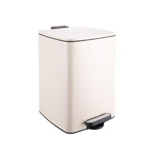 Relaxdays KÔŠ Béžový matný kov 20 l Softclose vyobraziť