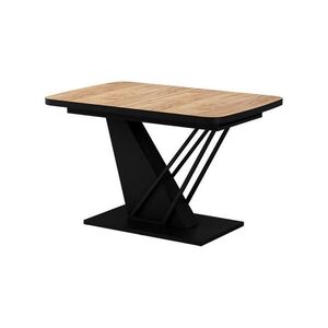 Vicco JEDÁLENSKÝ STÔL Fenaro, Dub Goldkraft/čierna, 120-160 x 80 cm 2 časti vyobraziť