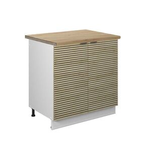 Vicco SPODNÁ SKRINKA POD DREZ Fame-Line Dubový panel 80 cm , AP Oak vyobraziť
