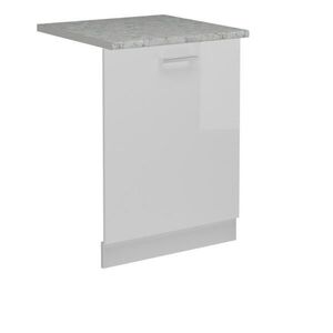 Vicco PREDNÝ PANEL R-Line Biely vysoký lesk 60 cm s pracovnou doskou vyobraziť