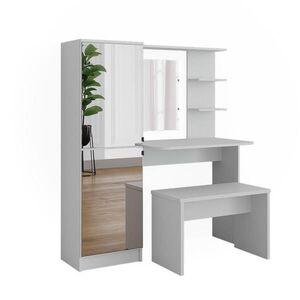 Vicco TOALETNÝ STOLÍK Jasmin biely 123 x 141.2 cm s lavičkou vyobraziť