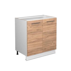 Vicco KUCHYNSKÁ SPODNÁ SKRINKA Fame-Line, Dub Goldkraft/biely, 80 cm bez pracovnej dosky vyobraziť