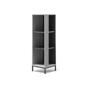 Vicco KNIŽNICA Eliza Šedá 36 x 120 cm 3 otvorené priehradky vyobraziť