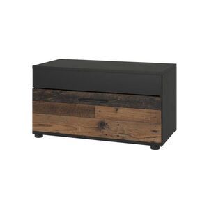 Vicco SKRIŇA V OBÝVACEJ IZBE Berno Čierna/starý štýl 70.8 x 38.9 cm s výklopnými dverami vyobraziť
