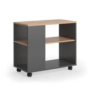 Vicco KONFERENČNÝ STOLÍK Marian Goldkraft dub/antracit 70 x 36.6 cm s kolieskami vyobraziť